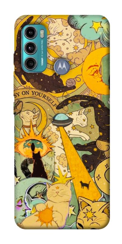 Чехол itsPrint Go easy on yourself для Motorola Moto G60, таро, купить оптом с доставкой