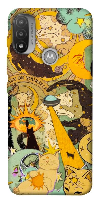 Чехол itsPrint Go easy on yourself для Motorola Moto E20, таро, купить оптом с доставкой