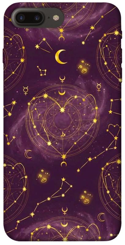 Чехол itsPrint Purple astrology для Apple iPhone 7 plus / 8 plus (5.5"), таро, купить оптом с доставкой