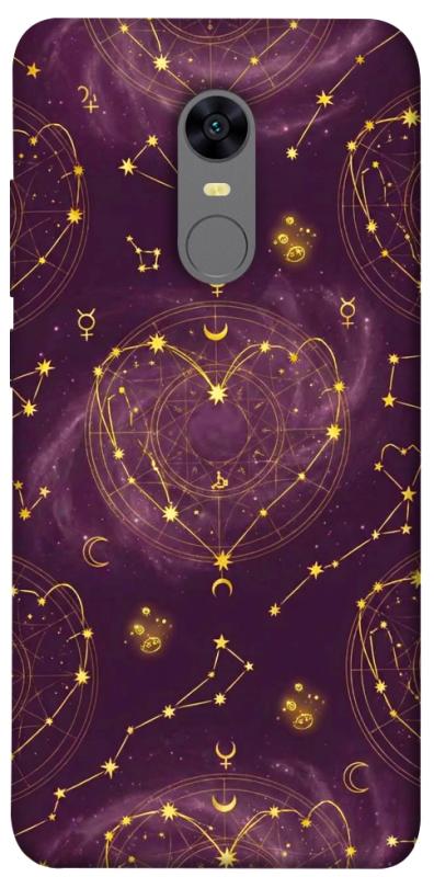 Чехол itsPrint Purple astrology для Xiaomi Redmi 5 Plus / Redmi Note 5 (Single Camera), таро, купить оптом с доставкой