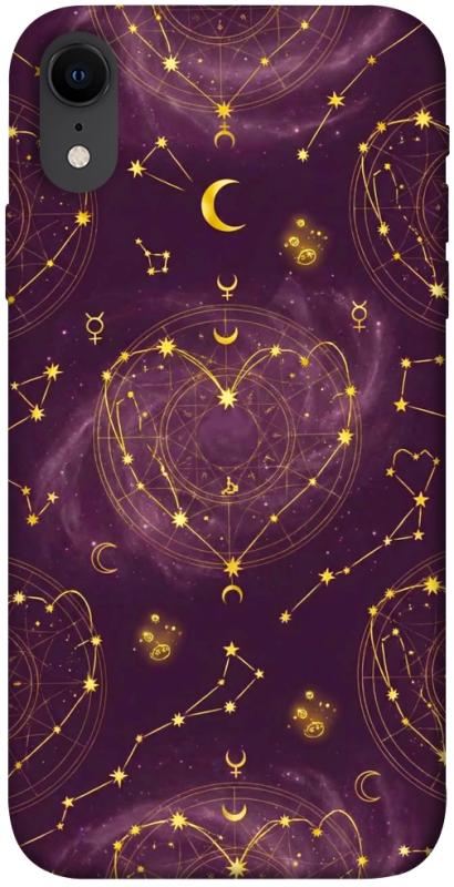 Чехол itsPrint Purple astrology для Apple iPhone XR (6.1"), таро, купить оптом с доставкой