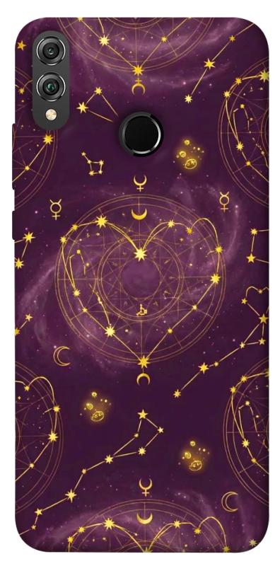 Чехол itsPrint Purple astrology для Huawei Honor 8X, таро, купить оптом с доставкой