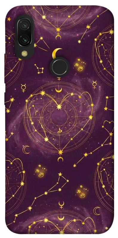 Чехол itsPrint Purple astrology для Xiaomi Redmi 7, таро, купить оптом с доставкой