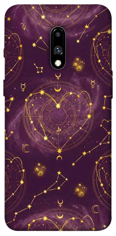 Чехол itsPrint Purple astrology для OnePlus 7, таро, купить оптом с доставкой