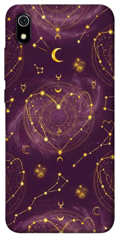 Чехол itsPrint Purple astrology для Xiaomi Redmi 7A, таро, купить оптом с доставкой