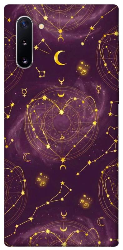 Чехол itsPrint Purple astrology для Samsung Galaxy Note 10, таро, купить оптом с доставкой