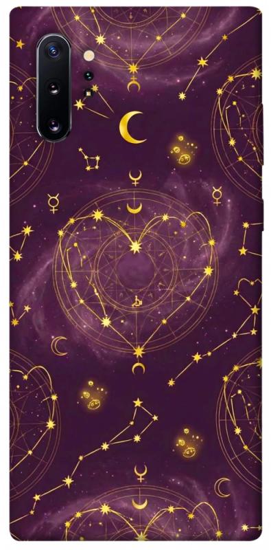 Чехол itsPrint Purple astrology для Samsung Galaxy Note 10 Plus, таро, купить оптом с доставкой