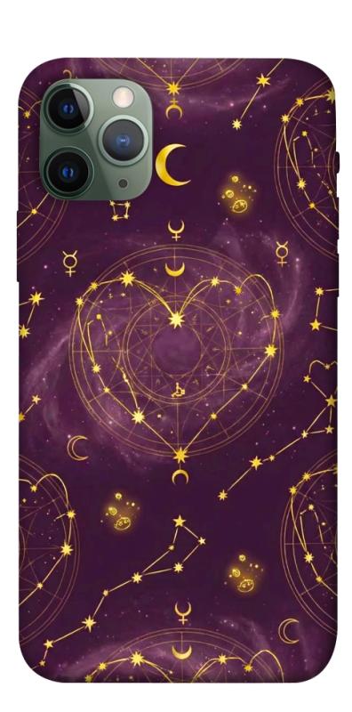 Чехол itsPrint Purple astrology для Apple iPhone 11 Pro (5.8"), таро, купить оптом с доставкой