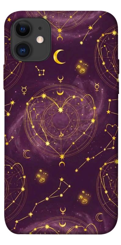 Чехол itsPrint Purple astrology для Apple iPhone 11 (6.1"), таро, купить оптом с доставкой