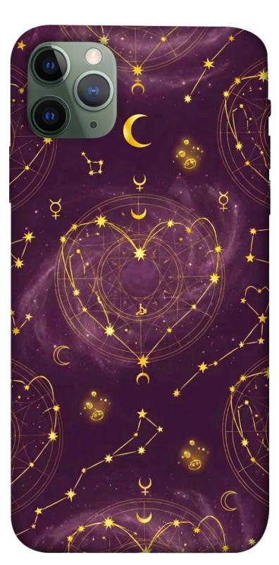 Чехол itsPrint Purple astrology для Apple iPhone 11 Pro Max (6.5"), таро, купить оптом с доставкой