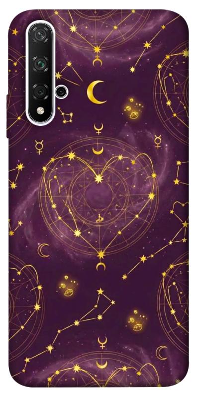 Чехол itsPrint Purple astrology для Huawei Honor 20 / Nova 5T, таро, купить оптом с доставкой