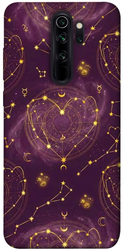 Чехол itsPrint Purple astrology для Xiaomi Redmi Note 8 Pro, таро, купить оптом с доставкой