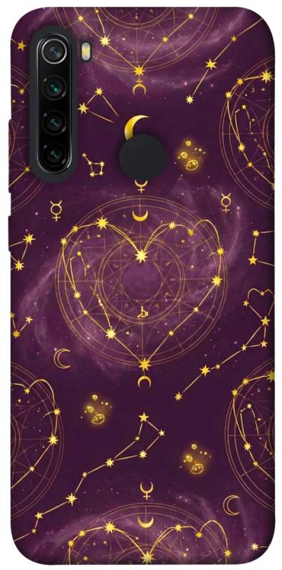 Чохол itsPrint Purple astrology для Xiaomi Redmi Note 8, таро, купити оптом з доставкою