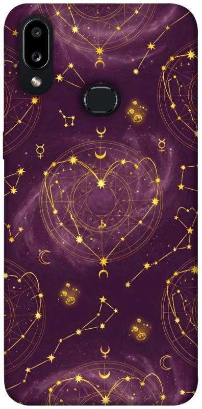Чехол itsPrint Purple astrology для Samsung Galaxy A10s, таро, купить оптом с доставкой