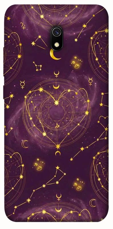 Чехол itsPrint Purple astrology для Xiaomi Redmi 8a, таро, купить оптом с доставкой