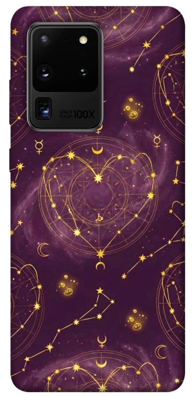 Чохол itsPrint Purple astrology для Samsung Galaxy S20 Ultra, таро, купити оптом з доставкою