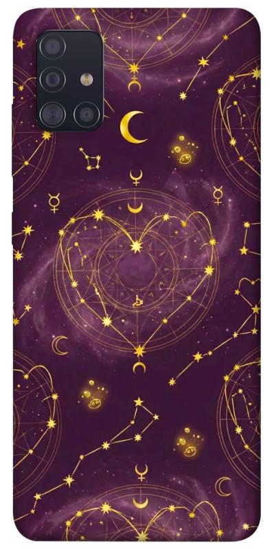 Чехол itsPrint Purple astrology для Samsung Galaxy A51, таро, купить оптом с доставкой