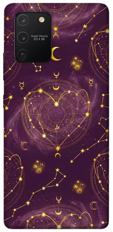 Чохол itsPrint Purple astrology для Samsung Galaxy S10 Lite, таро, купити оптом з доставкою