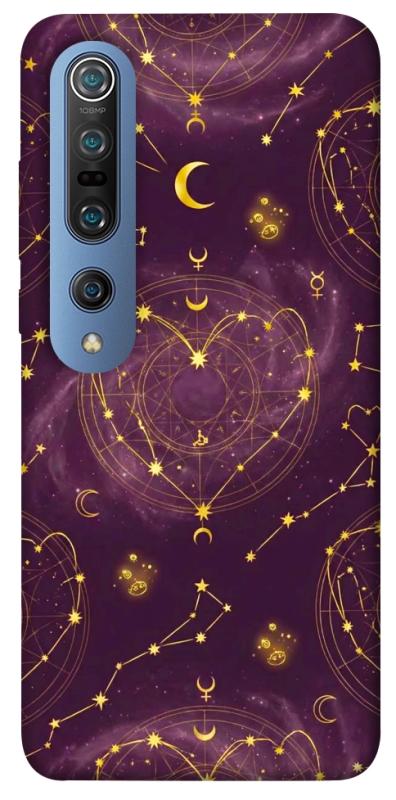 Чехол itsPrint Purple astrology для Xiaomi Mi 10 / Mi 10 Pro, таро, купить оптом с доставкой