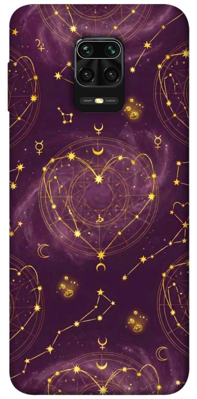Чехол itsPrint Purple astrology для Xiaomi Redmi Note 9s / Note 9 Pro / Note 9 Pro Max, таро, купить оптом с доставкой