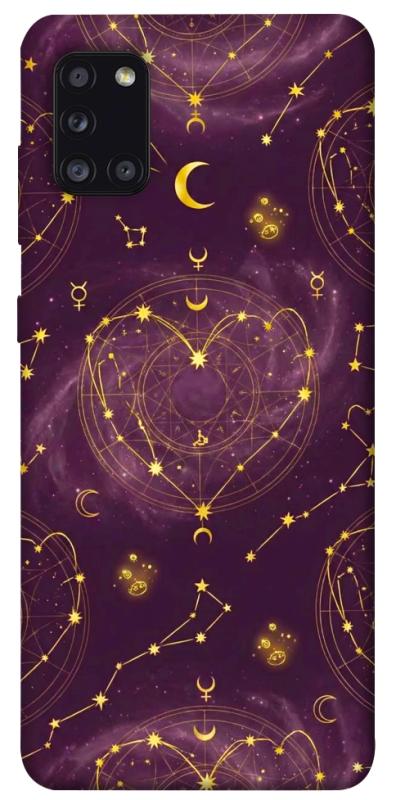 Чехол itsPrint Purple astrology для Samsung Galaxy A31, таро, купить оптом с доставкой