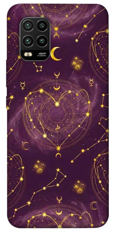Чехол itsPrint Purple astrology для Xiaomi Mi 10 Lite, таро, купить оптом с доставкой