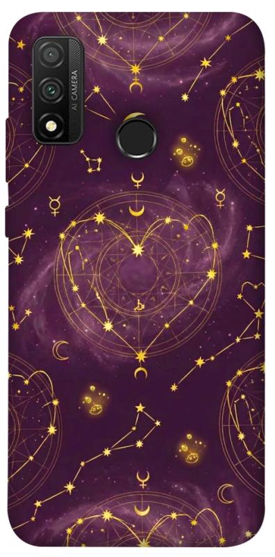Чехол itsPrint Purple astrology для Huawei P Smart (2020), таро, купить оптом с доставкой