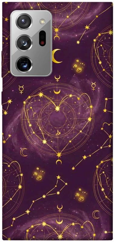 Чехол itsPrint Purple astrology для Samsung Galaxy Note 20 Ultra, таро, купить оптом с доставкой