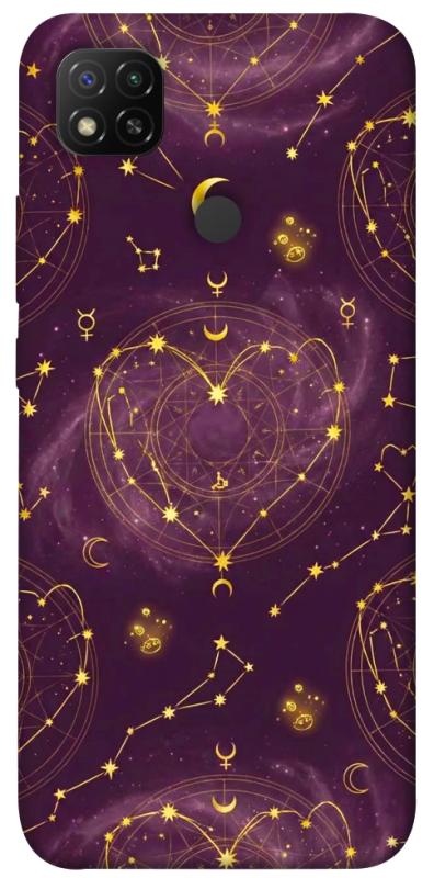 Чехол itsPrint Purple astrology для Xiaomi Redmi 9C, таро, купить оптом с доставкой