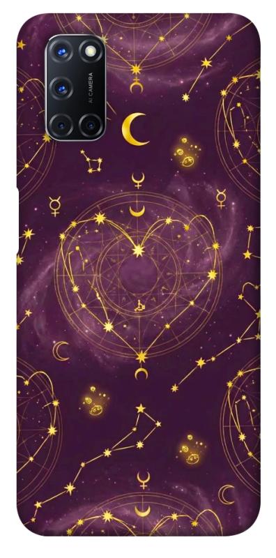 Чехол itsPrint Purple astrology для Oppo A52 / A72 / A92, таро, купить оптом с доставкой