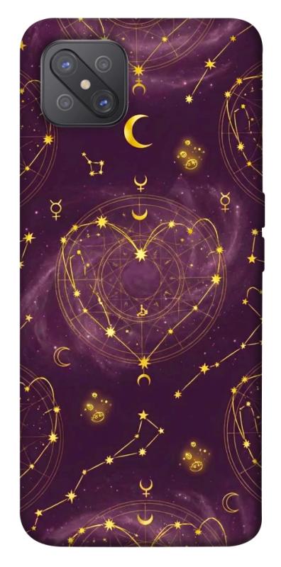 Чехол itsPrint Purple astrology для Oppo A92s, таро, купить оптом с доставкой