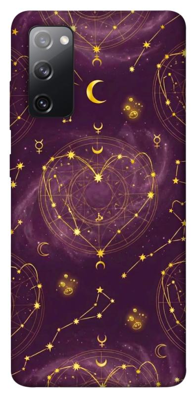 Чехол itsPrint Purple astrology для Samsung Galaxy S20 FE, таро, купить оптом с доставкой