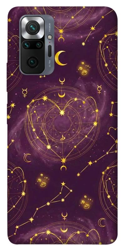 Чехол itsPrint Purple astrology для Xiaomi Redmi Note 10 Pro, таро, купить оптом с доставкой
