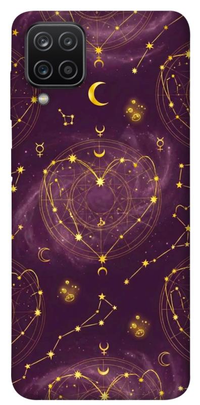 Чехол itsPrint Purple astrology для Samsung Galaxy A12, таро, купить оптом с доставкой