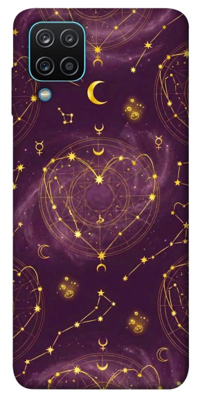 Чехол itsPrint Purple astrology для Samsung Galaxy A12, таро, купить оптом с доставкой