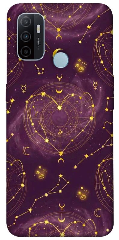Чехол itsPrint Purple astrology для Oppo A53 / A32 / A33, таро, купить оптом с доставкой