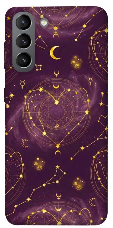 Чехол itsPrint Purple astrology для Samsung Galaxy S21, таро, купить оптом с доставкой