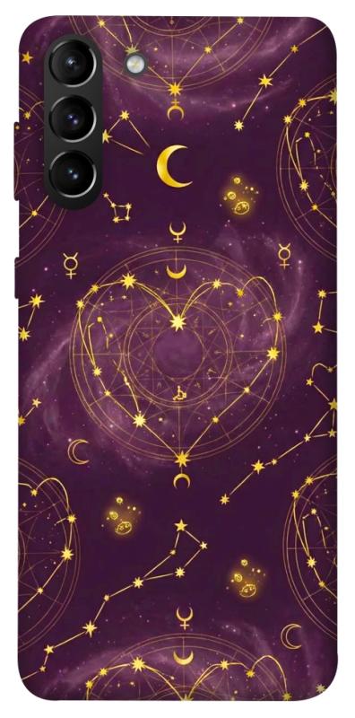 Чехол itsPrint Purple astrology для Samsung Galaxy S21+, таро, купить оптом с доставкой