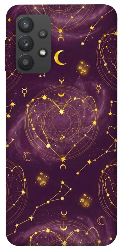Чехол itsPrint Purple astrology для Samsung Galaxy A32 (A325F) 4G, таро, купить оптом с доставкой
