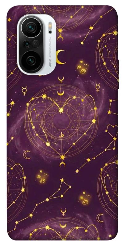 Чехол itsPrint Purple astrology для Xiaomi Redmi K40 / K40 Pro / K40 Pro+ / Poco F3, таро, купить оптом с доставкой
