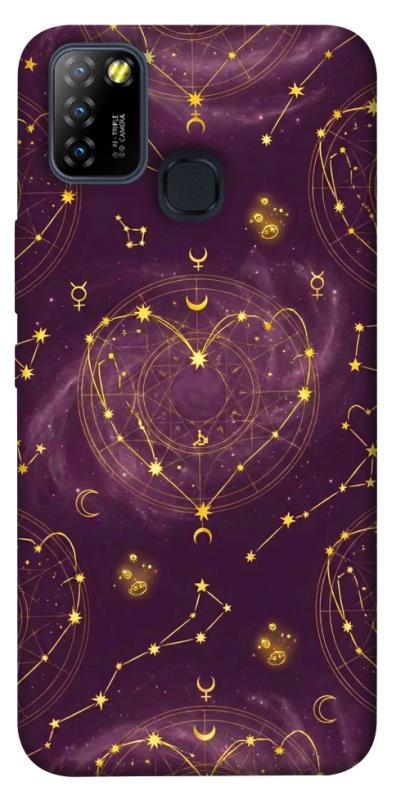 Чехол itsPrint Purple astrology для Infinix Hot 10 Lite, таро, купить оптом с доставкой