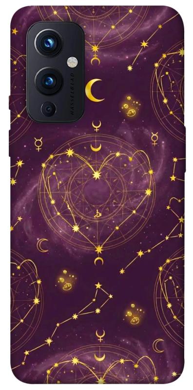 Чехол itsPrint Purple astrology для OnePlus 9, таро, купить оптом с доставкой