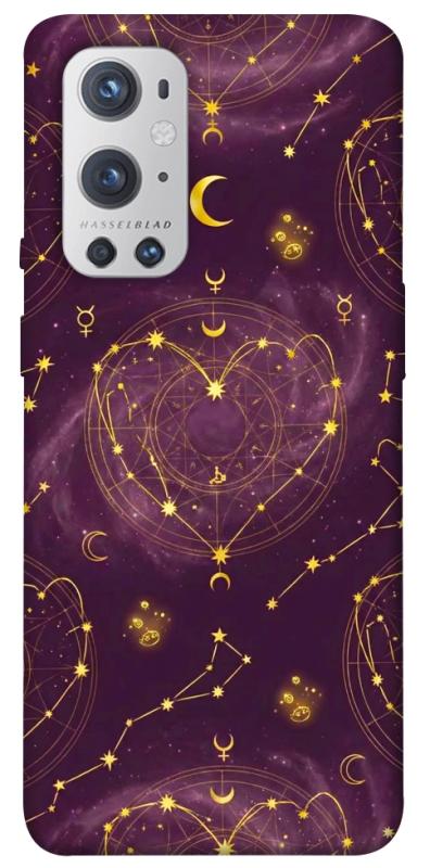 Чехол itsPrint Purple astrology для OnePlus 9 Pro, таро, купить оптом с доставкой