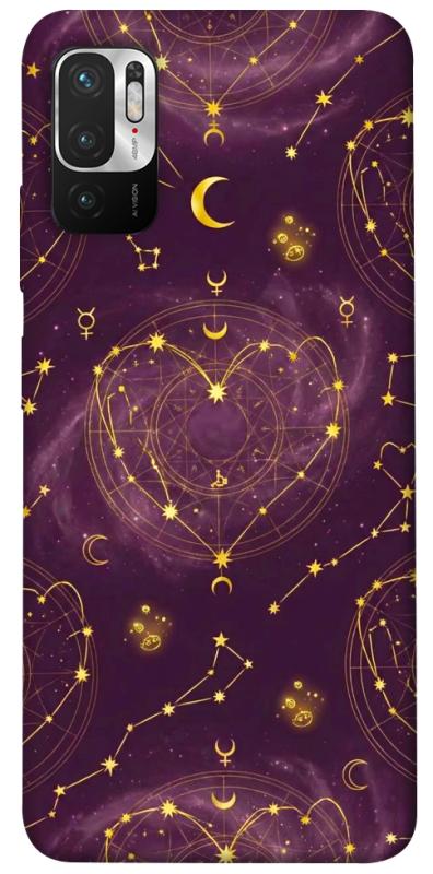 Чехол itsPrint Purple astrology для Xiaomi Redmi Note 10 5G, таро, купить оптом с доставкой