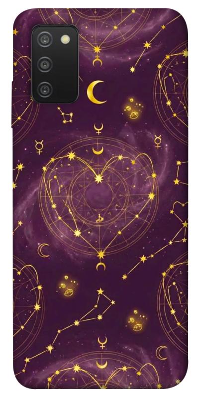 Чехол itsPrint Purple astrology для Samsung Galaxy A03s, таро, купить оптом с доставкой