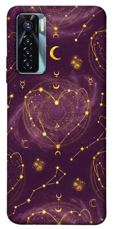 Чехол itsPrint Purple astrology для TECNO Camon 17 Pro, таро, купить оптом с доставкой