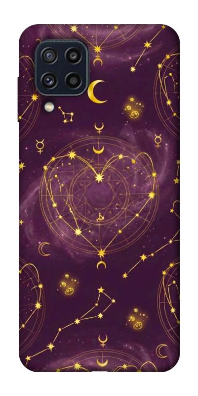 Чехол itsPrint Purple astrology для Samsung Galaxy M32, таро, купить оптом с доставкой