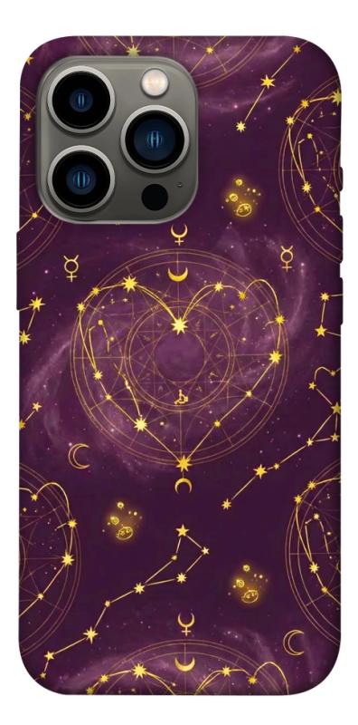 Чохол itsPrint Purple astrology для Apple iPhone 13 Pro (6.1"), таро, купити оптом з доставкою