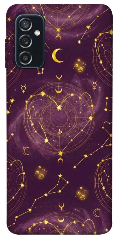 Чехол itsPrint Purple astrology для Samsung Galaxy M52, таро, купить оптом с доставкой
