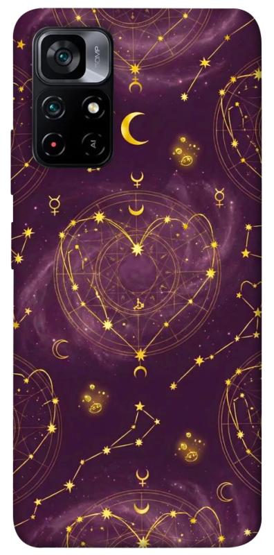 Чехол itsPrint Purple astrology для Xiaomi Poco M4 Pro 5G, таро, купить оптом с доставкой
